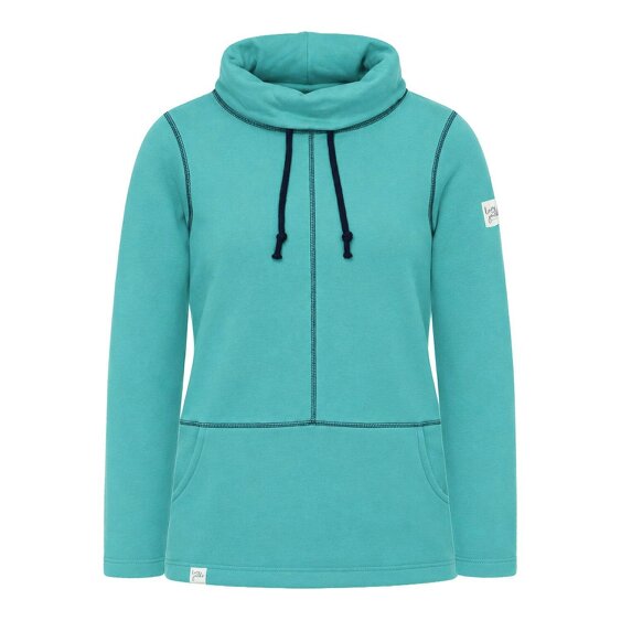 Lazy Jacks LJ99 - Ladies Drawstring Sweatshirt - Sea Green