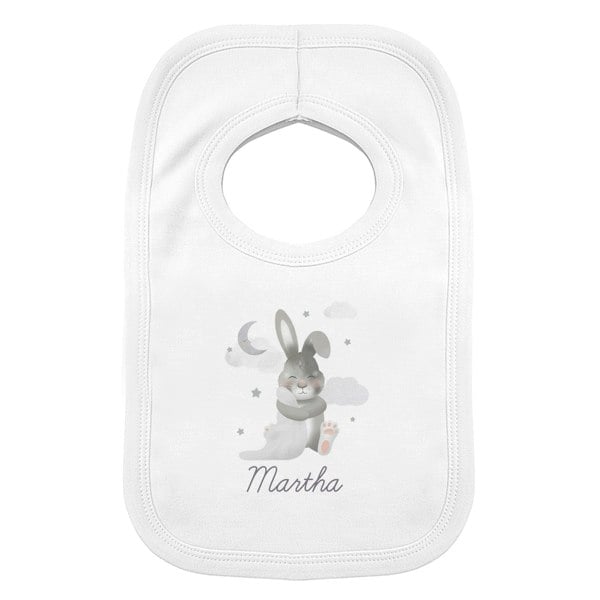 Personalised Memento Company Personalised Baby Bunny Bib