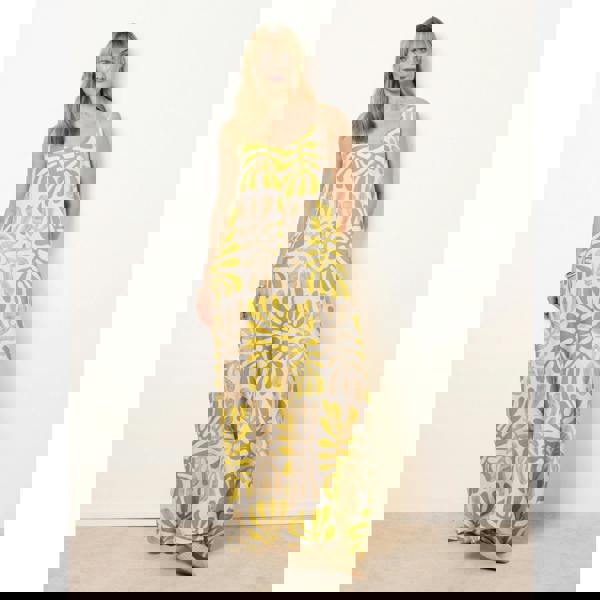 Blue Vanilla Floral Printed Jumpsuit