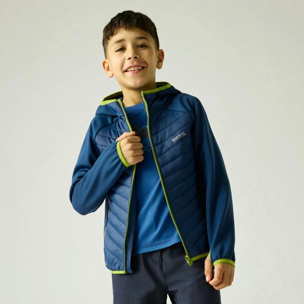 Regatta Kids Andreson Hybrid Padded Jacket - Aviator Blue