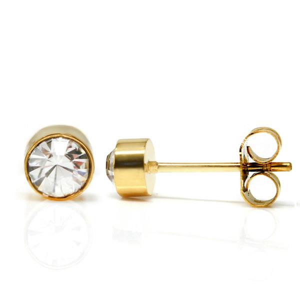 Say It With Mixed Shape Earrings - Yellow Gold