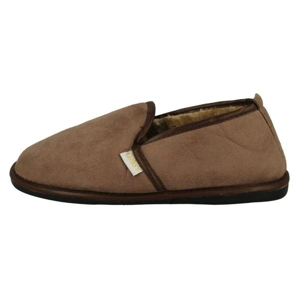 Mens Coolers Warm Lined Full Slippers C-3934