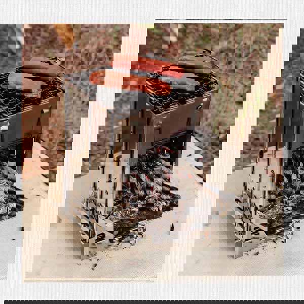 Leaper Outdoor Folding Stainless Steel Grill