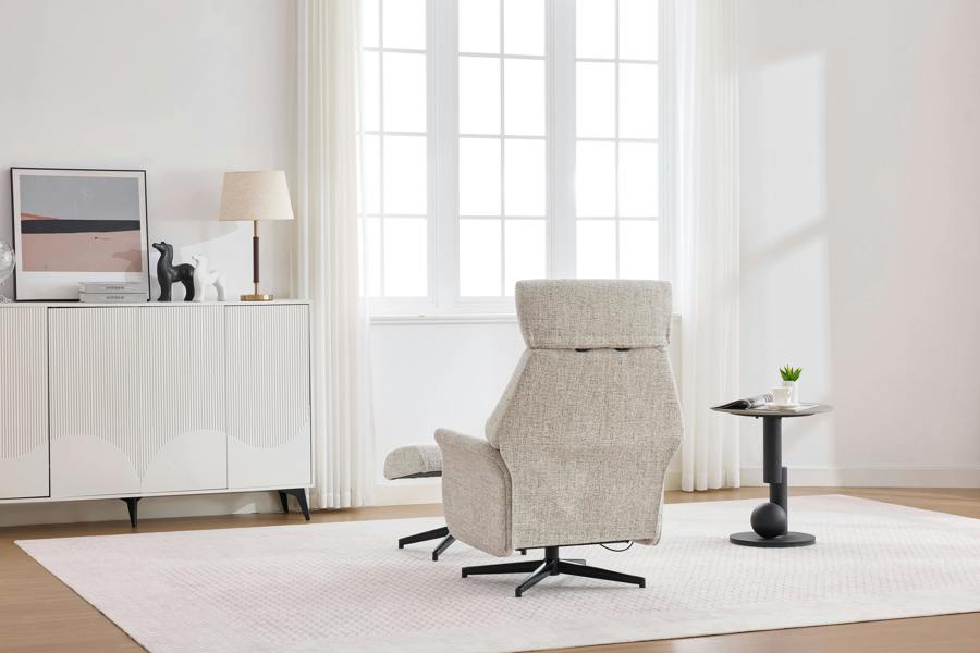 Newbridge Swivel Chair and Footstool