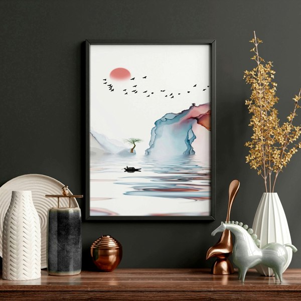 Japan print | set of 3 framed wall art