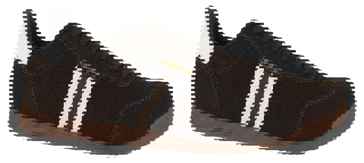 Lambretta Tackle Mens Casual Smart Lace Up Retro Trainers