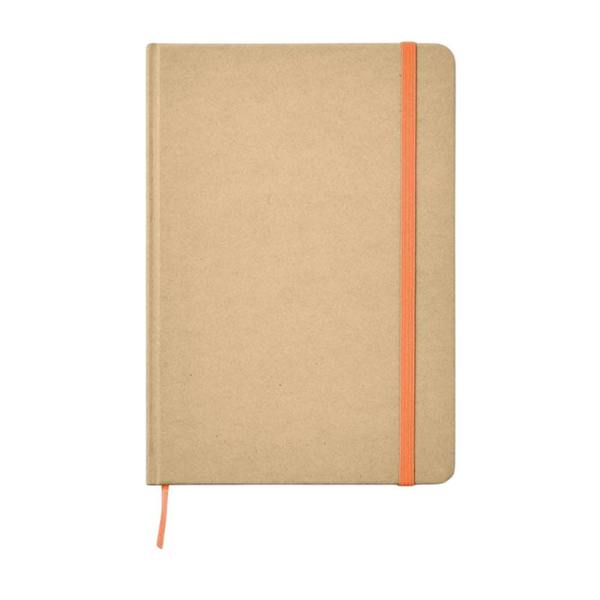 MidOcean Everwrite Recycled A5 Notebook - Orange - 