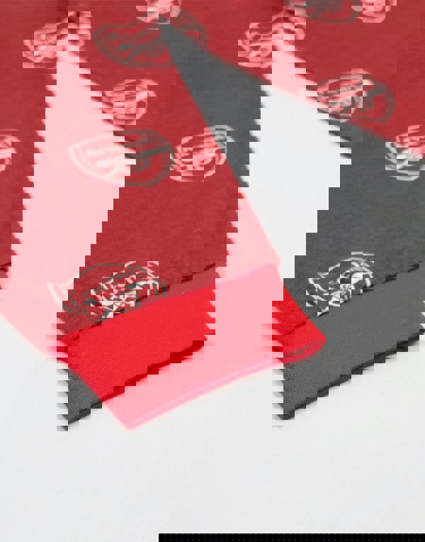 Arsenal Boys Red Logo Short Sleeve Long Leg Pyjama Set