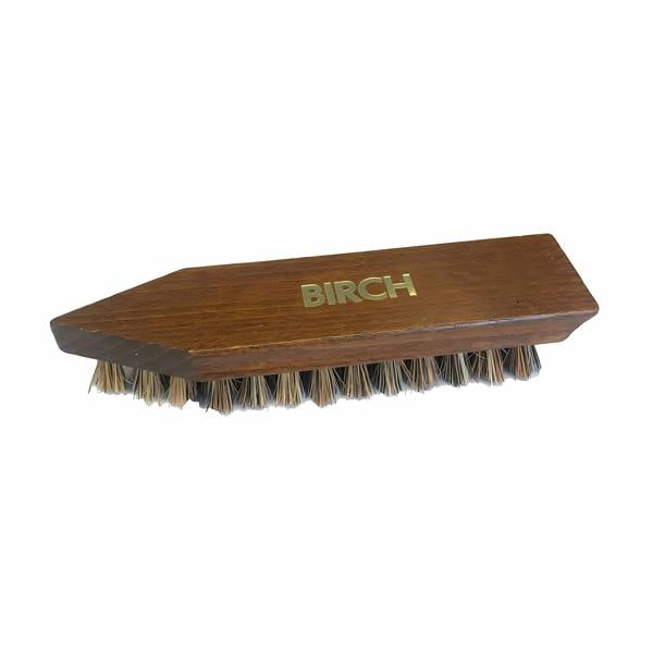 BIRCH Stiff Bristle Cleaning Brush - For Mud on Work Boots & Wellies 18.5cm