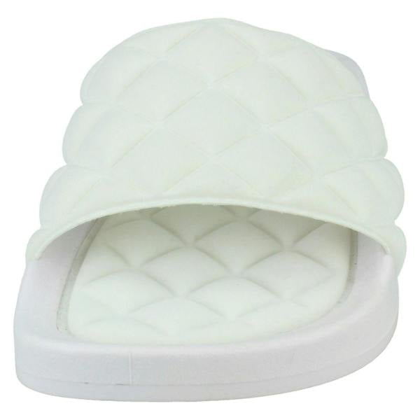 Spot On Ladies Spot On Quilted Sliders F00388