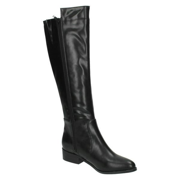 Spot On Ladies Spot On Knee High Boots