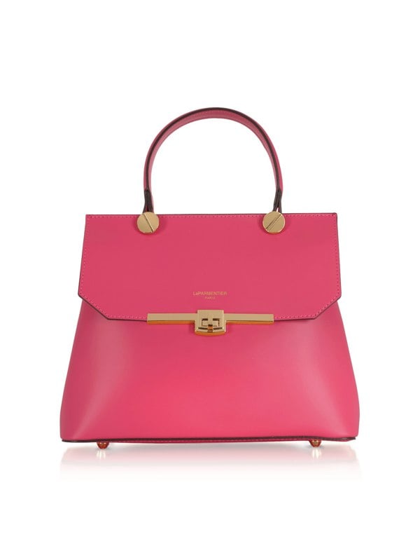 Le Parmentier Atlanta Top Handle Satchel - Fuchsia