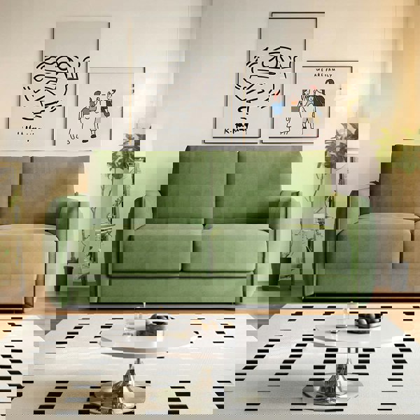 Kaur Two Seater Sofa Bed, Pull Out Sleeper Sofa Bed, More Colours-Weilai Concept-Weilai Concept