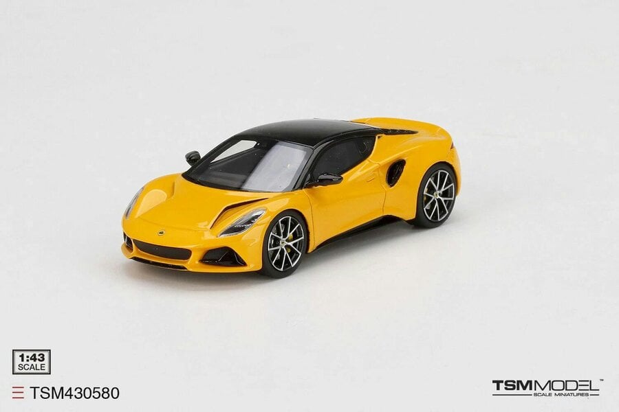 MCSlots Lotus Emira Hethel Yellow 1:43 Scale TSM430580