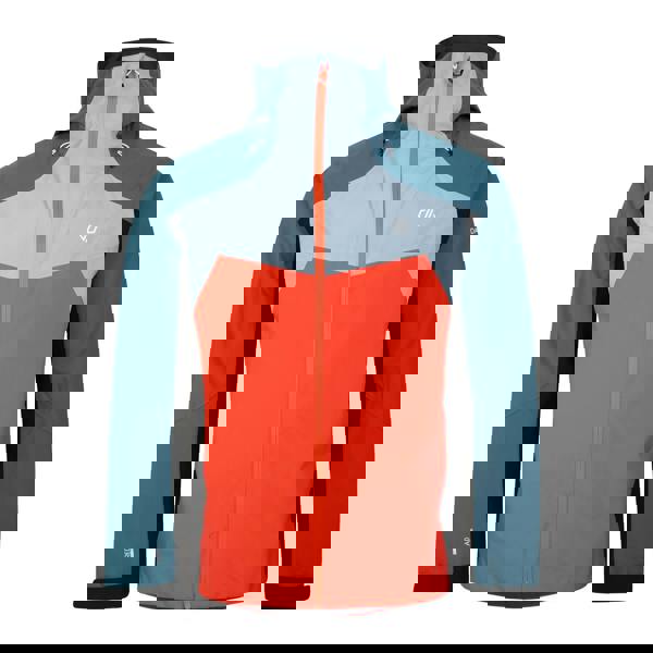 Dare 2B Mens Cornice Waterproof Jacket - Trail Blaze Orange/Slate Grey - 