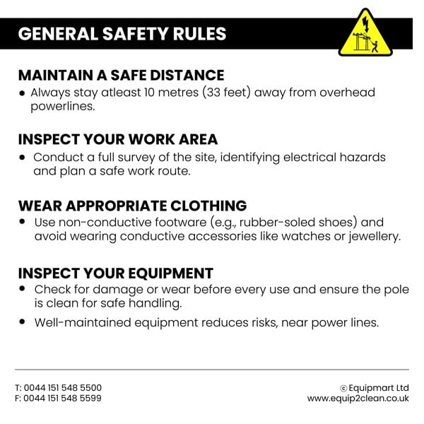 Aquaspray® Venom 40ft 100% Carbon Fibre Waterfed Window Cleaning Pole 8-Section