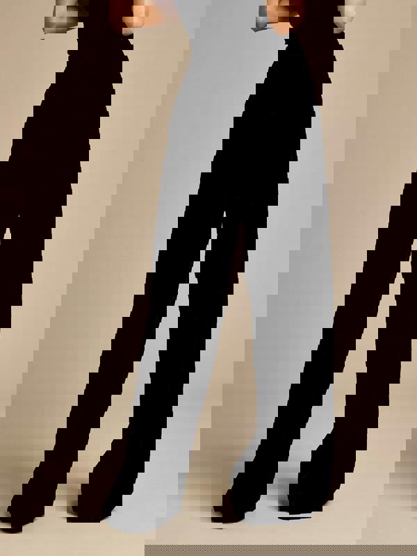 GWD Alice Black Velvet Trouser