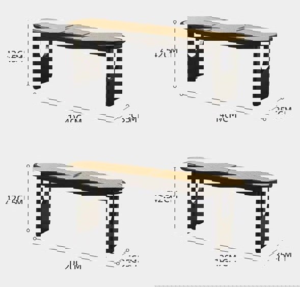 Angelia Vine Woven Bench-Weilai Concept-Weilai Concept