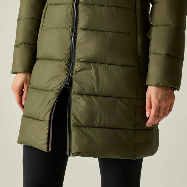 Regatta Womens/Ladies Amara Padded Jacket - Olive Night/Black - 