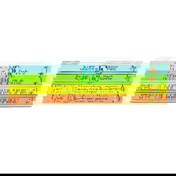 My First 100 Words Box Set 4 Board Books Collection Set (Words, Animals, Colours, Shapes and Numbers, Letters and Phonics)