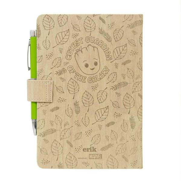 Marvel I Am Groot Premium A5 Notebook With Projector Pen Stationery Gift Set