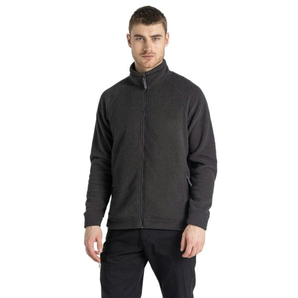 Craghoppers Mens Karlton Full Zip Fleece Jacket - Black Pepper