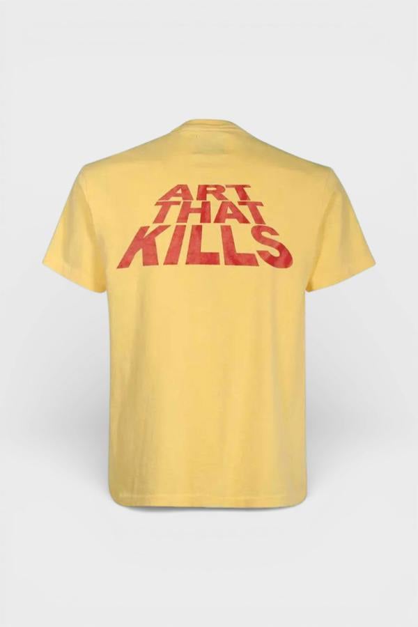 Gallery Dept. ATK Stack Logo Tee Yellow