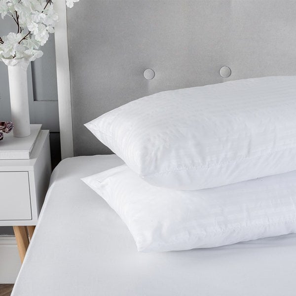 Snug City Satin Stripe Pillow (Pair)