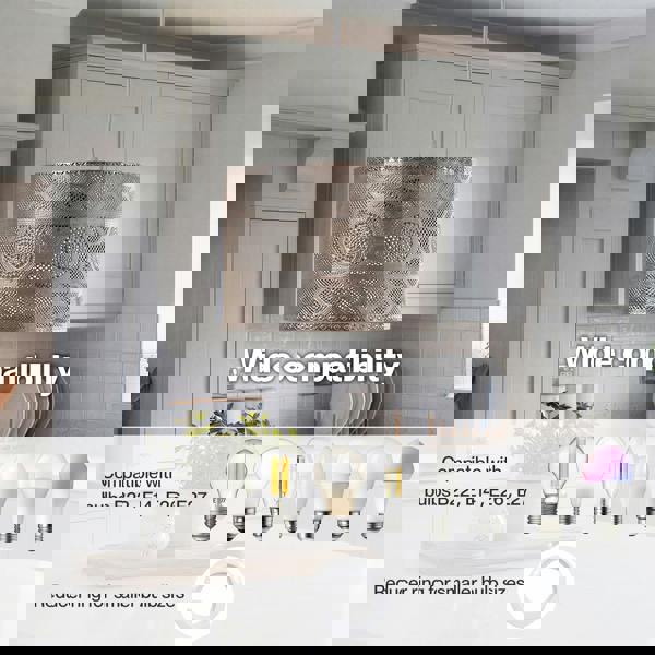 Emitto Ceiling Light Shade Moroccan Style Silver Chrome Pendant Shade Lamp Decor