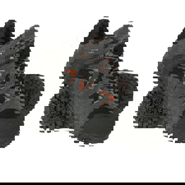 Mountain Warehouse Mens Curlews Waterproof Suede Walking Shoes - Dark Grey