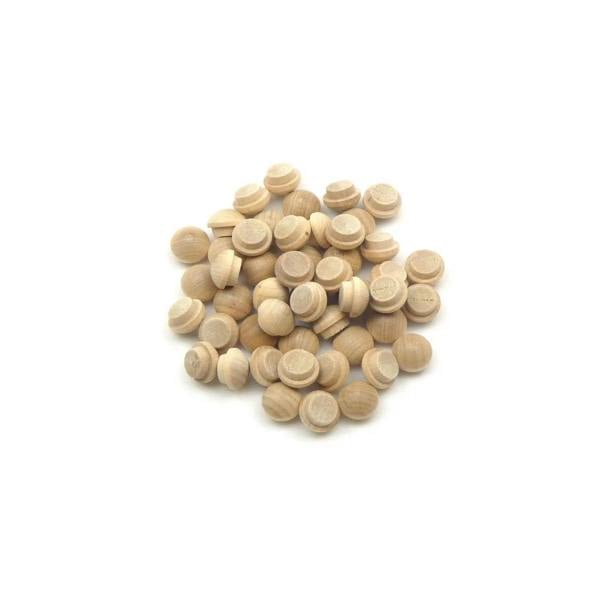 3/8" - 9.5mm Birch Mushroom Plug