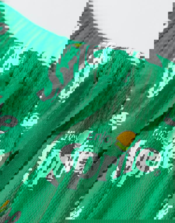 Coca Cola Womens Green Enjoy Sprite Vest and Shorts Pyjama Set