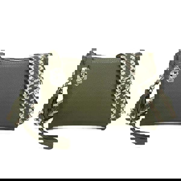 Love EMVY Embolden Collection Faux Leather Crossbody Bag with Wrist Strap