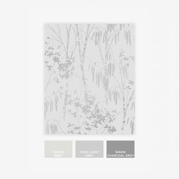Next Fiorire Gilver Wallpaper