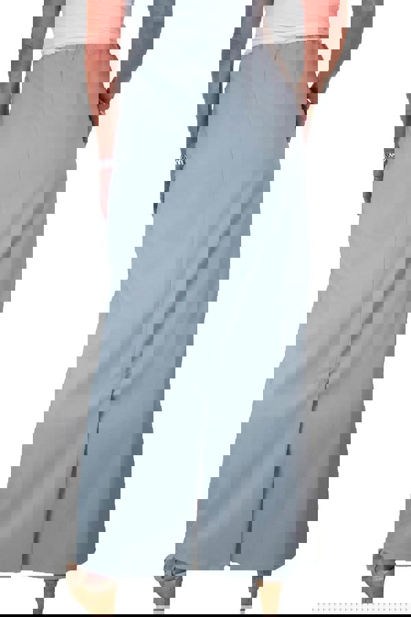 Paulo Due Women's Pull On Elasticated Waist Maxi Pencil Skirt