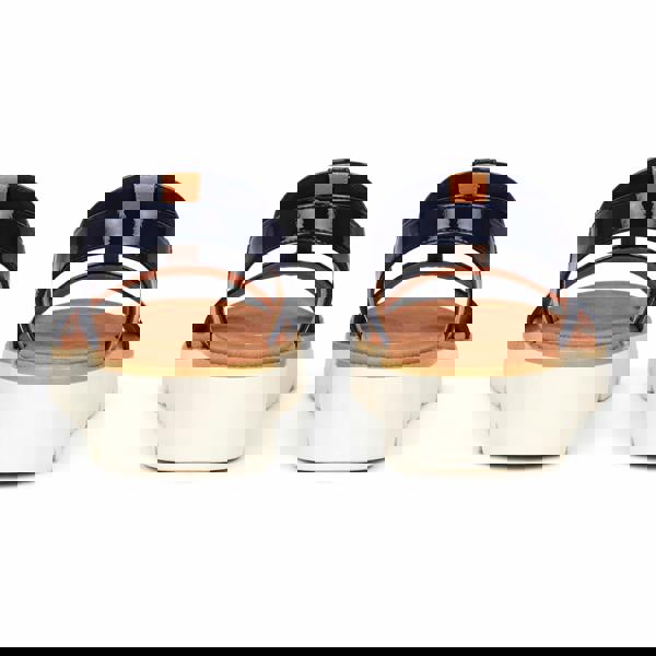 Cipriata Cipriata ALADINA Womens Slingback Sandals Navy Patent