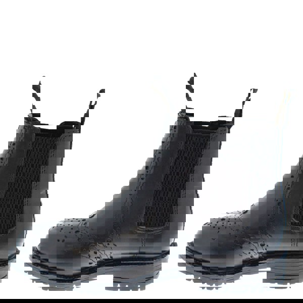 Frank James Peckham Mens & Boys Leather Brogue Chelsea Boots