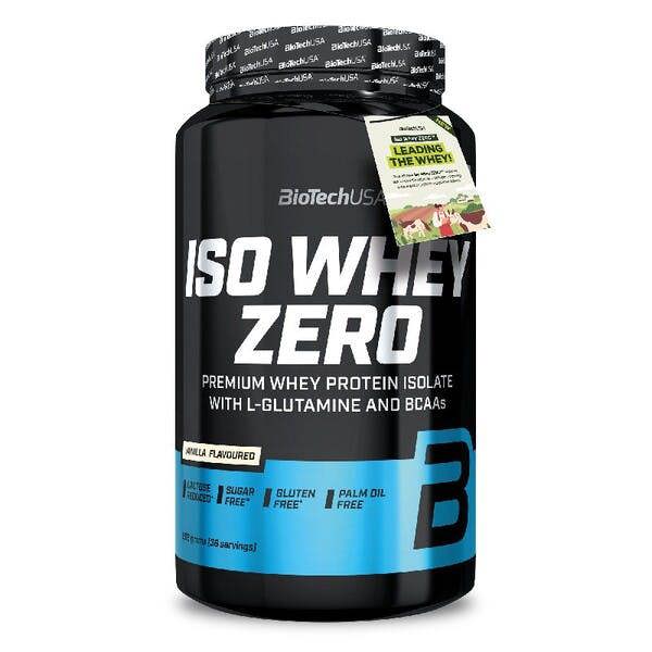 BioTechUSA Iso Whey Zero, Vanilla - 908g