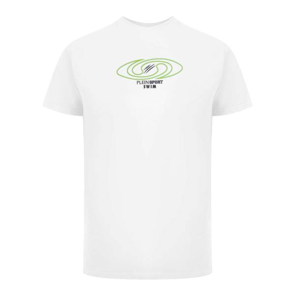 Plein Sport Spiral Logo White T-Shirt