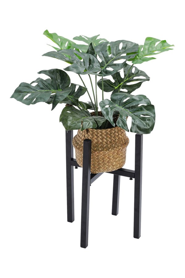 Living and Home Adjustable Metal Plant Stand Flower Pot Holder