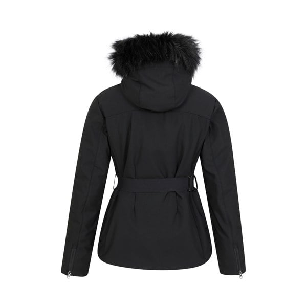 Mountain Warehouse Womens/Ladies Swiss RECCO Ski Jacket - Black