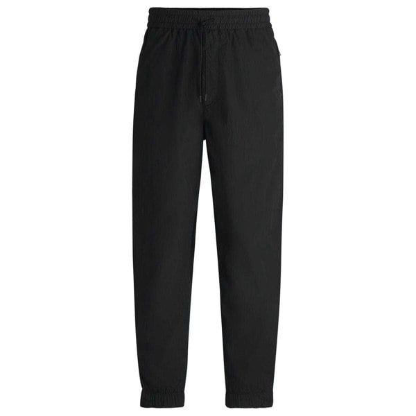 Boss Mens Sracky2 Relaxed Fit Trousers - Black