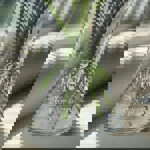 Personalised Memento Company Personalised Highland Cow Waisted Vase