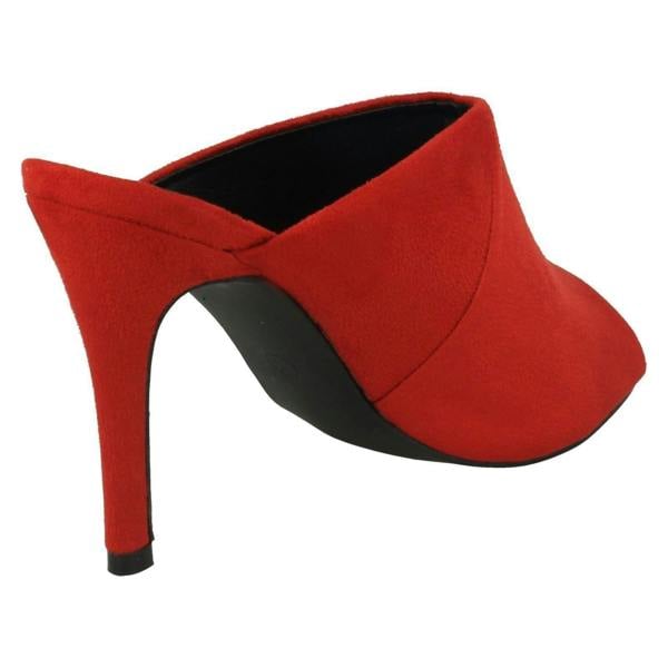 Anne Michelle Ladies Anne Michelle High Heel Mule Sandals F10763