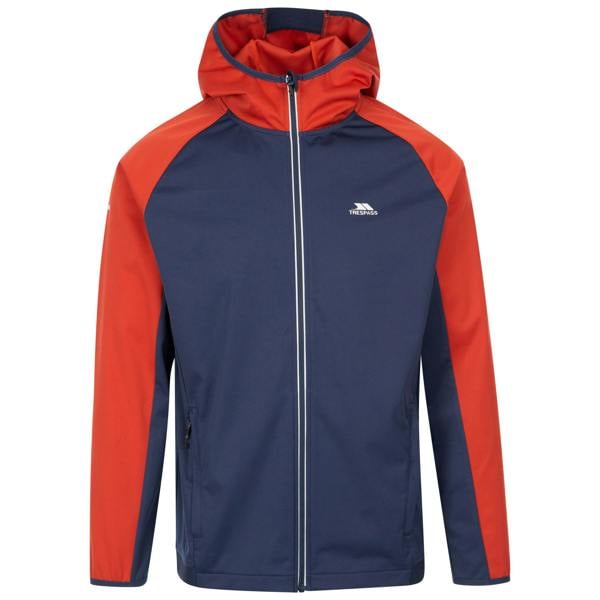 Trespass Mens Furst Active Soft Shell Jacket - Navy - 
