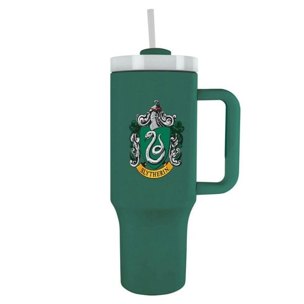 Harry Potter Slytherin Travel Mug - Green/White