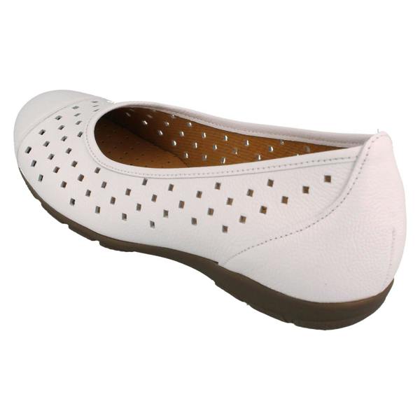 Gabor Ladies Gabor Slip On Pumps With Lazer Cut Detail 64.169