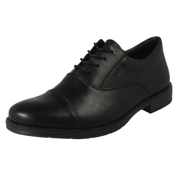 Rieker Mens Rieker Lace Up Smart Formal Toe Cap Shoes 10317