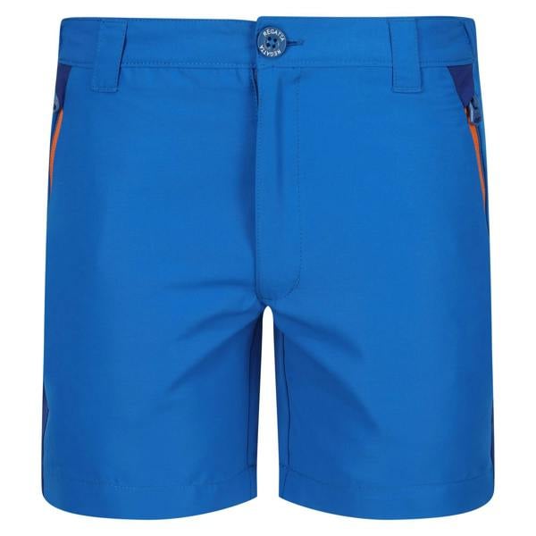 Regatta Childrens/Kids Sorcer Mountain III Shorts - Oxford Blue/New Royal - 