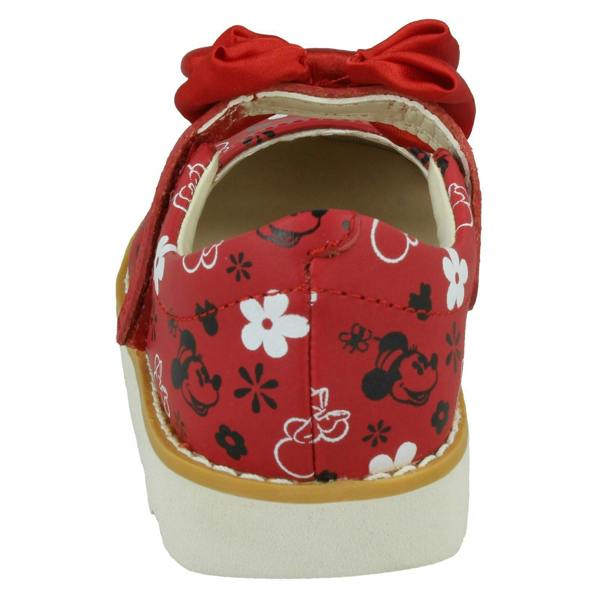 Clarks Girls Clarks Minnie Mouse Design Shoes Crown Bow